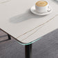 Rectangle Industrial Dining Room Table Sintered Stone Table with 4 Black Legs Clearhalo ' dining_table' 'Dining Tables & Seating' 'Dining Tables' 'furn' 'furn_dining_table' 'Furniture' 'furniture_dining_table' 'Kitchen & Dining Furniture' 'kitchen&dining_furn' 'kitchen' 'kitchen_dining_table' 4246873