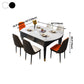 Round Dining Site Table Traditional Luxury Dinner Room Furniture with Drop-Leaf Clearhalo ' dining_table' 'Dining Tables & Seating' 'Dining Tables' 'furn' 'furn_dining_table' 'Furniture' 'furniture_dining_table' 'Kitchen & Dining Furniture' 'kitchen&dining_furn' 'kitchen' 'kitchen_dining_table' 4247050
