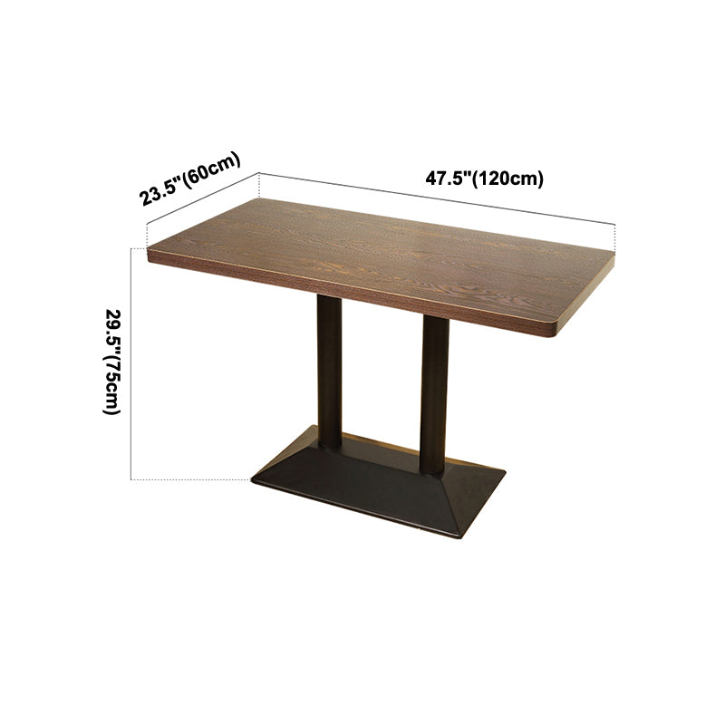 Industrial Style Home Furniture MDF Dining Room Collection for Dining Room Clearhalo ' dining_table' 'Dining Tables & Seating' 'Dining Tables' 'furn' 'furn_dining_table' 'Furniture' 'furniture_dining_table' 'Kitchen & Dining Furniture' 'kitchen&dining_furn' 'kitchen' 'kitchen_dining_table' 4247103