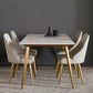 Traditional Luxury Rectangle Dining Table White Sintered Stone Table with 4 Gold Legs Clearhalo ' dining_table' 'Dining Tables & Seating' 'Dining Tables' 'furn' 'furn_dining_table' 'Furniture' 'furniture_dining_table' 'Kitchen & Dining Furniture' 'kitchen&dining_furn' 'kitchen' 'kitchen_dining_table' 4247116