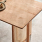 Rectangle Ash Wood Table for Restaurant Modern Dining Table with Double Pedestal Clearhalo ' dining_table' 'Dining Tables & Seating' 'Dining Tables' 'furn' 'furn_dining_table' 'Furniture' 'furniture_dining_table' 'Kitchen & Dining Furniture' 'kitchen&dining_furn' 'kitchen' 'kitchen_dining_table' 4247135