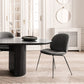 Oval Double Pedestal Dining Table Contemporary Style Solid Wood Furniture Clearhalo ' dining_table' 'Dining Tables & Seating' 'Dining Tables' 'furn' 'furn_dining_table' 'Furniture' 'furniture_dining_table' 'Kitchen & Dining Furniture' 'kitchen&dining_furn' 'kitchen' 'kitchen_dining_table' 4247195