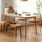 Contemporary White Standard Dining Table Sintered Stone Top Dining Table for Kitchen Clearhalo ' dining_table' 'Dining Tables & Seating' 'Dining Tables' 'furn' 'furn_dining_table' 'Furniture' 'furniture_dining_table' 'Kitchen & Dining Furniture' 'kitchen&dining_furn' 'kitchen' 'kitchen_dining_table' 4247231