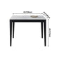 Industrial Square Shape White Table Sintered Stone Standard Dining Table for Kitchen Clearhalo ' dining_table' 'Dining Tables & Seating' 'Dining Tables' 'furn' 'furn_dining_table' 'Furniture' 'furniture_dining_table' 'Kitchen & Dining Furniture' 'kitchen&dining_furn' 'kitchen' 'kitchen_dining_table' 4247258