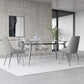 Luxury Sintered Stone Top Table Rectangle Table with 4 Legs for Restaurant Clearhalo ' dining_table' 'Dining Tables & Seating' 'Dining Tables' 'Furniture' 'furniture_dining_table' 'Kitchen & Dining Furniture' 'kitchen&dining_furn' 'kitchen' 'kitchen_dining_table' 4247340