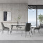 Luxury Sintered Stone Top Table Rectangle Table with 4 Legs for Restaurant Clearhalo ' dining_table' 'Dining Tables & Seating' 'Dining Tables' 'Furniture' 'furniture_dining_table' 'Kitchen & Dining Furniture' 'kitchen&dining_furn' 'kitchen' 'kitchen_dining_table' 4247342