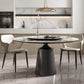 Traditional Luxury Round Dining Table Sintered Stone Table with Metal Pedestal Base Clearhalo ' dining_table' 'Dining Tables & Seating' 'Dining Tables' 'furn' 'furn_dining_table' 'Furniture' 'furniture_dining_table' 'Kitchen & Dining Furniture' 'kitchen&dining_furn' 'kitchen' 'kitchen_dining_table' 4247377
