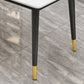 Industrial Kitchen Sintered Stone Table Standard Rectangle Dining Table with 4 Legs Base Clearhalo ' dining_table' 'Dining Tables & Seating' 'Dining Tables' 'furn' 'furn_dining_table' 'Furniture' 'furniture_dining_table' 'Kitchen & Dining Furniture' 'kitchen&dining_furn' 'kitchen' 'kitchen_dining_table' 4247413