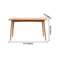 4-foot Solid Wood Furniture Modern Style Rectangle Dining Table for Home Clearhalo ' dining_table' 'Dining Tables & Seating' 'Dining Tables' 'furn' 'furn_dining_table' 'Furniture' 'furniture_dining_table' 'Kitchen & Dining Furniture' 'kitchen&dining_furn' 'kitchen' 'kitchen_dining_table' 4247431