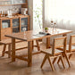 Rectangle Trestle Furniture Pine Solid Wood Dining Room Collection for Home Clearhalo ' dining_table' 'Dining Tables & Seating' 'Dining Tables' 'furn' 'furn_dining_table' 'Furniture' 'furniture_dining_table' 'Kitchen & Dining Furniture' 'kitchen&dining_furn' 'kitchen' 'kitchen_dining_table' 4247451