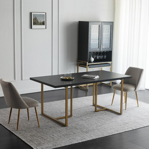 Rectangle Dining Site Table Industrial Style Solid Wood Dining Room Collection Clearhalo ' dining_table' 'Dining Tables & Seating' 'Dining Tables' 'furn' 'furn_dining_table' 'Furniture' 'furniture_dining_table' 'Kitchen & Dining Furniture' 'kitchen&dining_furn' 'kitchen' 'kitchen_dining_table' 4247585