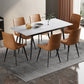 31.5''W Industrial Extendable Rectangle Table Sintered Stone Dining Table for Kitchen Clearhalo ' dining_table' 'Dining Tables & Seating' 'Dining Tables' 'furn' 'furn_dining_table' 'Furniture' 'furniture_dining_table' 'Kitchen & Dining Furniture' 'kitchen&dining_furn' 'kitchen' 'kitchen_dining_table' 4247597