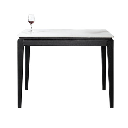 4-foot Stone Dining Site Table Industrial Style Square Dining Table for Home Without Chairs Clearhalo ' dining_table' 'Dining Tables & Seating' 'Dining Tables' 'furn' 'furn_dining_table' 'Furniture' 'furniture_dining_table' 'Kitchen & Dining Furniture' 'kitchen&dining_furn' 'kitchen' 'kitchen_dining_table' 4247628