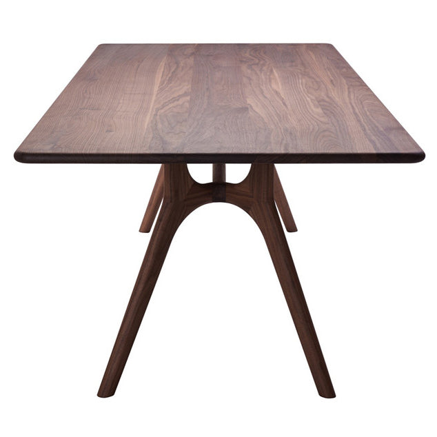 Rectangle Shape 4 Legs Minimalist Table Wood Color Fixed Table of Solid Wood Clearhalo ' dining_table' 'Dining Tables & Seating' 'Dining Tables' 'furn' 'furn_dining_table' 'Furniture' 'furniture_dining_table' 'Kitchen & Dining Furniture' 'kitchen&dining_furn' 'kitchen' 'kitchen_dining_table' 4247661