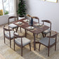 Rectangle Table Modern Oak Solid Wood Double Pedestal Furniture for Indoor Clearhalo ' dining_table' 'Dining Tables & Seating' 'Dining Tables' 'furn' 'furn_dining_table' 'Furniture' 'furniture_dining_table' 'Kitchen & Dining Furniture' 'kitchen&dining_furn' 'kitchen' 'kitchen_dining_table' 4247711