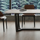 Industrial Sintered Stone Top Table Rectangle Table with Trestle Base Clearhalo ' dining_table' 'Dining Tables & Seating' 'Dining Tables' 'furn' 'furn_dining_table' 'Furniture' 'furniture_dining_table' 'Kitchen & Dining Furniture' 'kitchen&dining_furn' 'kitchen' 'kitchen_dining_table' 4247751