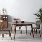 Round 4-foot Dining Site Table Modern Style Solid Wood Table for Indoor Clearhalo ' dining_table' 'Dining Tables & Seating' 'Dining Tables' 'furn' 'furn_dining_table' 'Furniture' 'furniture_dining_table' 'Kitchen & Dining Furniture' 'kitchen&dining_furn' 'kitchen' 'kitchen_dining_table' 4247763