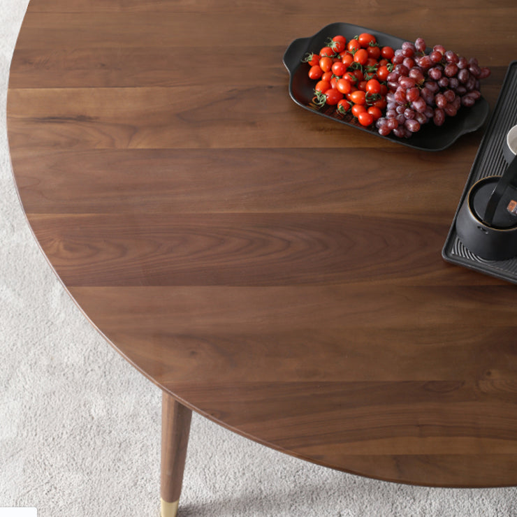 Round 4-foot Dining Site Table Modern Style Solid Wood Table for Indoor Clearhalo ' dining_table' 'Dining Tables & Seating' 'Dining Tables' 'furn' 'furn_dining_table' 'Furniture' 'furniture_dining_table' 'Kitchen & Dining Furniture' 'kitchen&dining_furn' 'kitchen' 'kitchen_dining_table' 4247768
