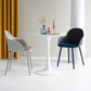 Plastic Scandinavian Style Dining Chair Dining Room Solid Back Chair with Arm Clearhalo ' kitchen&dining_furn' 'Dining Chairs' 'Dining Tables & Seating' 'dining_chair' 'Furniture' 'furniture_dining_chair' 'Kitchen & Dining Furniture' 'kitchen' 4247808