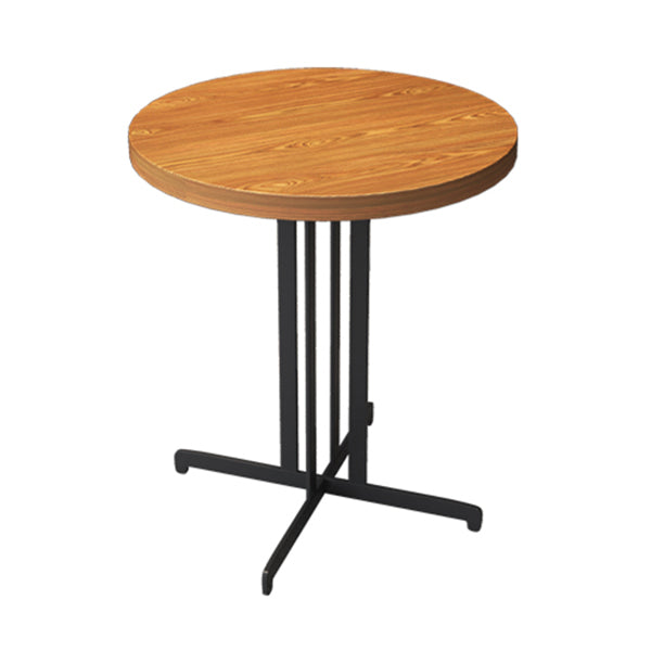Industrial Style Dining Site Table Solid Wood Dining Room Home Furniture 23.6"L x 23.6"W x 29.5"H Without Chairs Clearhalo ' dining_table' 'Dining Tables & Seating' 'Dining Tables' 'furn' 'furn_dining_table' 'Furniture' 'furniture_dining_table' 'Kitchen & Dining Furniture' 'kitchen&dining_furn' 'kitchen' 'kitchen_dining_table' 4247816