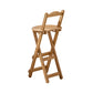 Modern Wood Folding Bar Stool Footrest Low Back Counter Stool for Kitchen Clearhalo 'Bar Furniture' 'Bar Stools' 'bar_stools' 'furn' 'furn_bar_stools' 'furniture_bar_stools' 'Kitchen & Dining Furniture' 'kitchen&dining_furn' 'kitchen' 'kitchen_furn' Furniture' 4250641