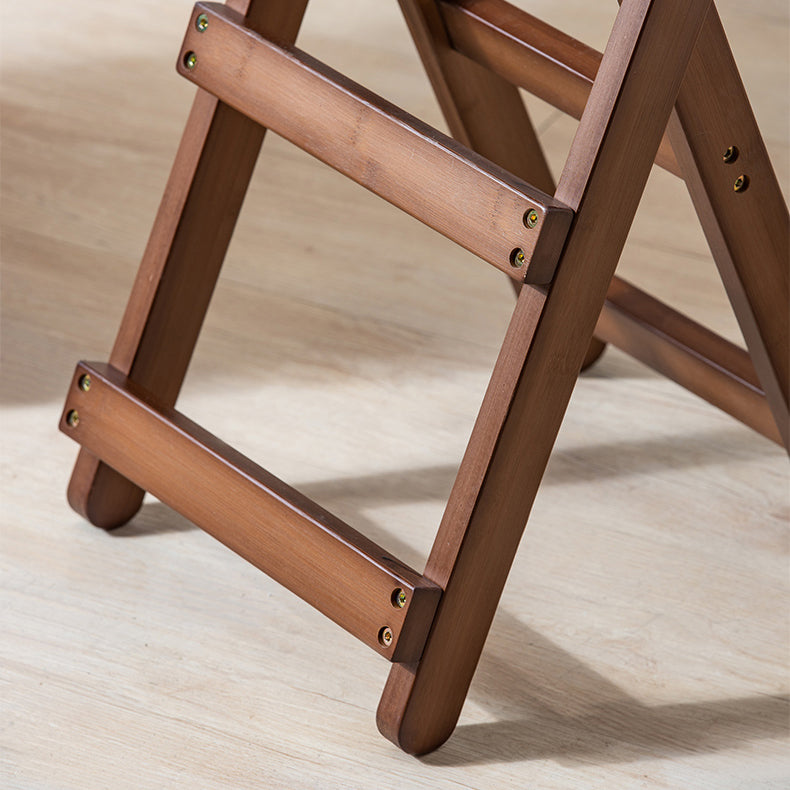 Modern Wood Folding Bar Stool Footrest Low Back Counter Stool for Kitchen Clearhalo 'Bar Furniture' 'Bar Stools' 'bar_stools' 'furn' 'furn_bar_stools' 'furniture_bar_stools' 'Kitchen & Dining Furniture' 'kitchen&dining_furn' 'kitchen' 'kitchen_furn' Furniture' 4250645