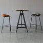 Leather Bucket Bar Stool Modern Low Back Footrest Indoor Counter and Bar Stool Clearhalo 'Bar Furniture' 'Bar Stools' 'bar_stools' 'furn' 'furn_bar_stools' 'furniture_bar_stools' 'Kitchen & Dining Furniture' 'kitchen&dining_furn' 'kitchen' 'kitchen_furn' Furniture' 4250656