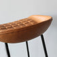 Leather Bucket Bar Stool Modern Low Back Footrest Indoor Counter and Bar Stool Clearhalo 'Bar Furniture' 'Bar Stools' 'bar_stools' 'furn' 'furn_bar_stools' 'furniture_bar_stools' 'Kitchen & Dining Furniture' 'kitchen&dining_furn' 'kitchen' 'kitchen_furn' Furniture' 4250665