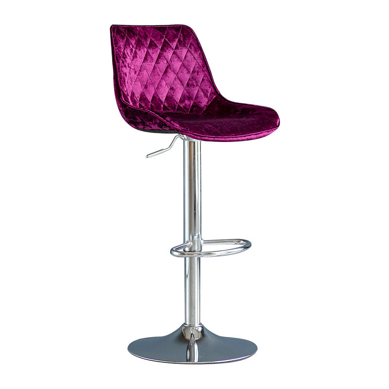 Modern Adjustable Height Bar Stool Swivel Leather Low Back Counter Stool Clearhalo 'Bar Furniture' 'Bar Stools' 'bar_stools' 'furn' 'furn_bar_stools' 'furniture_bar_stools' 'Kitchen & Dining Furniture' 'kitchen&dining_furn' 'kitchen' 'kitchen_furn' Furniture' 4250695
