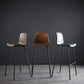 Contemporary Bar Stool Armless Leather Low Back Counter Chair with Footrest and Iron Base Clearhalo 'Bar Furniture' 'Bar Stools' 'bar_stools' 'furn' 'furn_bar_stools' 'furniture_bar_stools' 'Kitchen & Dining Furniture' 'kitchen&dining_furn' 'kitchen' 'kitchen_furn' Furniture' 4250874