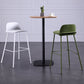 Contemporary Bar Stool Armless Plastic Low Back Counter Chair with Iron Base Clearhalo 'Bar Furniture' 'Bar Stools' 'bar_stools' 'furn' 'furn_bar_stools' 'furniture_bar_stools' 'Kitchen & Dining Furniture' 'kitchen&dining_furn' 'kitchen' 'kitchen_furn' Furniture' 4250885