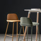 Contemporary Bar Stool Armless Plastic Low Back Counter Chair with Iron Base Clearhalo 'Bar Furniture' 'Bar Stools' 'bar_stools' 'furn' 'furn_bar_stools' 'furniture_bar_stools' 'Kitchen & Dining Furniture' 'kitchen&dining_furn' 'kitchen' 'kitchen_furn' Furniture' 4250894