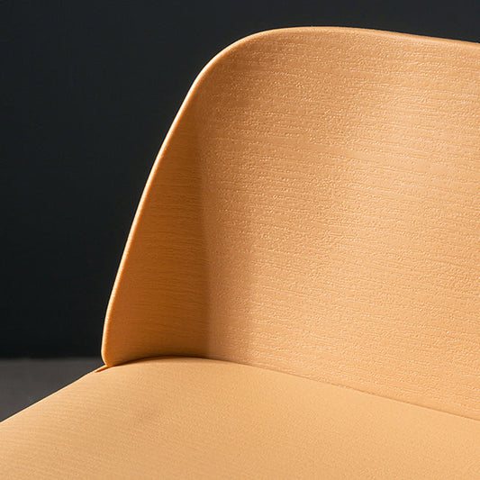 Contemporary Bar Stool Armless Plastic Low Back Counter Chair with Iron Base Clearhalo 'Bar Furniture' 'Bar Stools' 'bar_stools' 'furn' 'furn_bar_stools' 'furniture_bar_stools' 'Kitchen & Dining Furniture' 'kitchen&dining_furn' 'kitchen' 'kitchen_furn' Furniture' 4250896