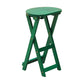 Stackable Bar Stool Contemporary Wood Bar Stool with Footrest Dark Green Counter Stool (24"H) Clearhalo 'Bar Furniture' 'Bar Stools' 'bar_stools' 'furn' 'furn_bar_stools' 'furniture_bar_stools' 'Kitchen & Dining Furniture' 'kitchen&dining_furn' 'kitchen' 'kitchen_furn' Furniture' 4250980