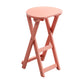 Stackable Bar Stool Contemporary Wood Bar Stool with Footrest Pink Counter Stool (24"H) Clearhalo 'Bar Furniture' 'Bar Stools' 'bar_stools' 'furn' 'furn_bar_stools' 'furniture_bar_stools' 'Kitchen & Dining Furniture' 'kitchen&dining_furn' 'kitchen' 'kitchen_furn' Furniture' 4250982