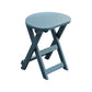Stackable Bar Stool Contemporary Wood Bar Stool with Footrest Blue Short Stool (16" H) Clearhalo 'Bar Furniture' 'Bar Stools' 'bar_stools' 'furn' 'furn_bar_stools' 'furniture_bar_stools' 'Kitchen & Dining Furniture' 'kitchen&dining_furn' 'kitchen' 'kitchen_furn' Furniture' 4250994