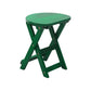 Stackable Bar Stool Contemporary Wood Bar Stool with Footrest Dark Green Short Stool (16" H) Clearhalo 'Bar Furniture' 'Bar Stools' 'bar_stools' 'furn' 'furn_bar_stools' 'furniture_bar_stools' 'Kitchen & Dining Furniture' 'kitchen&dining_furn' 'kitchen' 'kitchen_furn' Furniture' 4251000
