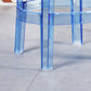 Modern Armless Backless Counter Stool Plastic Living Room Bar Stool with Plastic Pedal Clearhalo 'Bar Furniture' 'Bar Stools' 'bar_stools' 'furn' 'furn_bar_stools' 'furniture_bar_stools' 'Kitchen & Dining Furniture' 'kitchen&dining_furn' 'kitchen' 'kitchen_furn' Furniture' 4251016