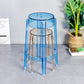 Modern Armless Backless Counter Stool Plastic Living Room Bar Stool with Plastic Pedal Clearhalo 'Bar Furniture' 'Bar Stools' 'bar_stools' 'furn' 'furn_bar_stools' 'furniture_bar_stools' 'Kitchen & Dining Furniture' 'kitchen&dining_furn' 'kitchen' 'kitchen_furn' Furniture' 4251026