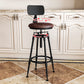 Industrial Armless Liftable Counter Stool Iron Restaurant Bar Stool with Pedal Clearhalo 'Bar Furniture' 'Bar Stools' 'bar_stools' 'furn' 'furn_bar_stools' 'furniture_bar_stools' 'Kitchen & Dining Furniture' 'kitchen&dining_furn' 'kitchen' 'kitchen_furn' Furniture' 4251104