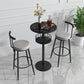 Glam Metal Upholstered Barstool Indoor Bar Stool with Iron Legs Clearhalo 'Bar Furniture' 'Bar Stools' 'bar_stools' 'furn' 'furn_bar_stools' 'furniture_bar_stools' 'Kitchen & Dining Furniture' 'kitchen&dining_furn' 'kitchen' 'kitchen_furn' Furniture' 4251239