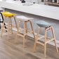 Modern Backless Barstool Indoor Wood Bar Stool with Acrylic Seat Clearhalo 'Bar Furniture' 'Bar Stools' 'bar_stools' 'furn' 'furn_bar_stools' 'furniture_bar_stools' 'Kitchen & Dining Furniture' 'kitchen&dining_furn' 'kitchen' 'kitchen_furn' Furniture' 4251321