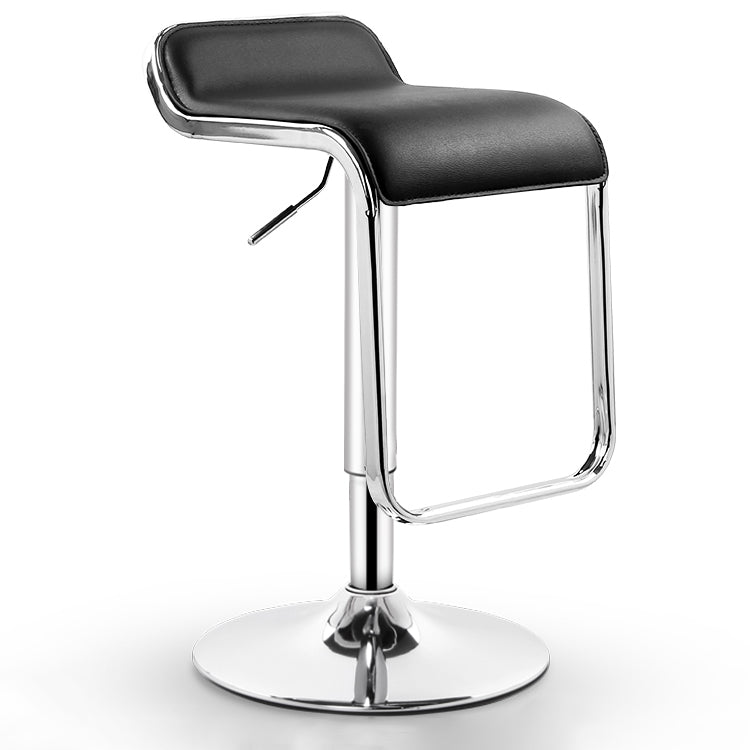 Modern Rectangular Bar Stool Footrest Indoor Adjustable Metal Counter Chair Clearhalo 'Bar Furniture' 'Bar Stools' 'bar_stools' 'furn' 'furn_bar_stools' 'furniture_bar_stools' 'Kitchen & Dining Furniture' 'kitchen&dining_furn' 'kitchen' 'kitchen_furn' Furniture' 4252516