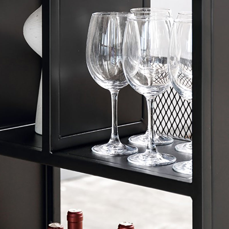 Industrial Style Bar Table 42-inch Height Brown Wood Top Metal Base Bistro Table Clearhalo 'Bar Furniture' 'Bar Tables' 'bar_tables' 'furn' 'furn_bar_tables' 'Furniture' 'furniture_bar_tables' 'Kitchen & Dining Furniture' 'kitchen&dining_furn' 'kitchen' 4257924