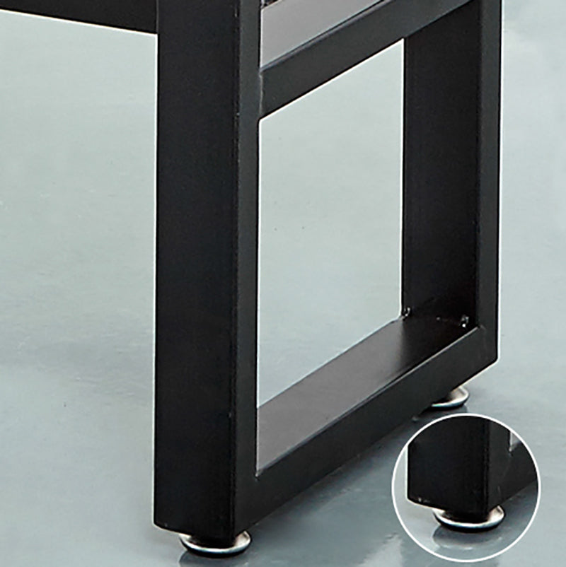 Industrial Rectangle Indoor Bar Dining Table Brown Pine Bistro Table Fixed Table Clearhalo 'Bar Furniture' 'Bar Tables' 'bar_tables' 'furn' 'furn_bar_tables' 'Furniture' 'furniture_bar_tables' 'Kitchen & Dining Furniture' 'kitchen&dining_furn' 'kitchen' 4258014