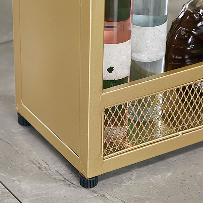 White Wood Top Counter Table Metal Base with 42 Inch Height Bar Table Clearhalo 'Bar Furniture' 'Bar Tables' 'bar_tables' 'furn' 'furn_bar_tables' 'Furniture' 'furniture_bar_tables' 'Kitchen & Dining Furniture' 'kitchen&dining_furn' 'kitchen' 4258083