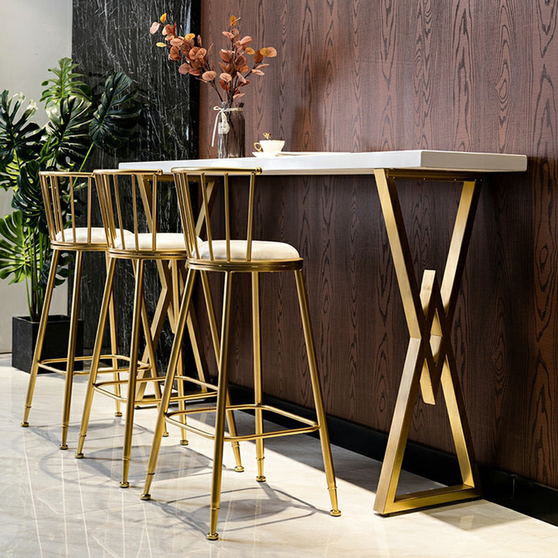 Nordic White Wood Bar Table 42-inch Height Pub Table for Kitchen Living Room Clearhalo 'Bar Furniture' 'Bar Tables' 'bar_tables' 'furn' 'furn_bar_tables' 'Furniture' 'furniture_bar_tables' 'Kitchen & Dining Furniture' 'kitchen&dining_furn' 'kitchen' 4258100