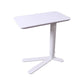 Industrial Metal Bar Table 23"x13" Rectangle Top Indoor Adjustable Height Bistro Table 23.6"L x 13.8"W x 28.7"H White Without Chairs Clearhalo 'Bar Furniture' 'Bar Tables' 'bar_tables' 'furn' 'furn_bar_tables' 'Furniture' 'furniture_bar_tables' 'Kitchen & Dining Furniture' 'kitchen&dining_furn' 'kitchen' 4258111