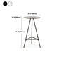 Industrial Style Iron Bar Table 23.62" Round Top Indoor Table with 3 Legs Clearhalo 'Bar Furniture' 'Bar Tables' 'bar_tables' 'furn' 'furn_bar_tables' 'Furniture' 'furniture_bar_tables' 'Kitchen & Dining Furniture' 'kitchen&dining_furn' 'kitchen' 4258182