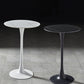 Industrial Metal Bar Table Faux Marble 27.56" Round Top Indoor Bistro Table Clearhalo 'Bar Furniture' 'Bar Tables' 'bar_tables' 'furn' 'furn_bar_tables' 'Furniture' 'furniture_bar_tables' 'Kitchen & Dining Furniture' 'kitchen&dining_furn' 'kitchen' 4258278